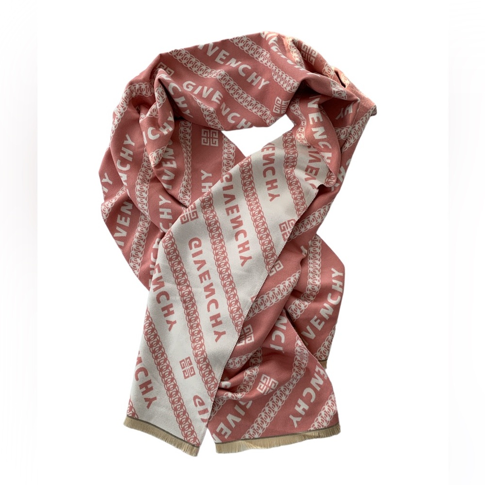 ❤️🔥❤️ GIVENCHY AUTHENTIC DOUBLE SIDED 100% WOOL LARGE SCARF ❤️🔥❤️